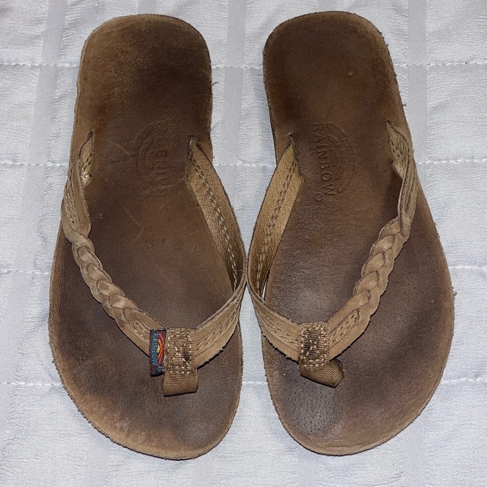 Rainbow sandals